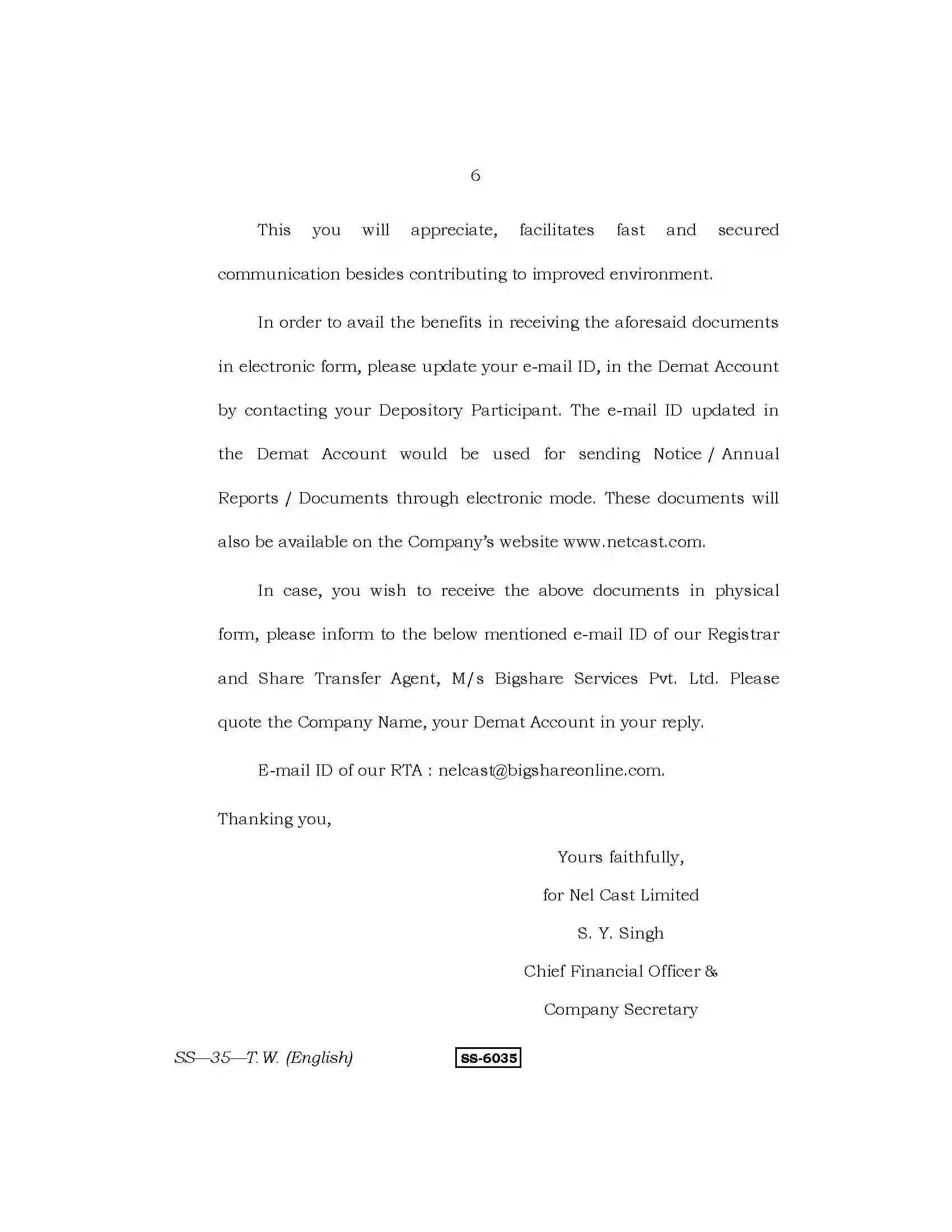 RBSE Class 12th 2015 Typewriting In English-SS-35-2015 Previous Year Paper 6