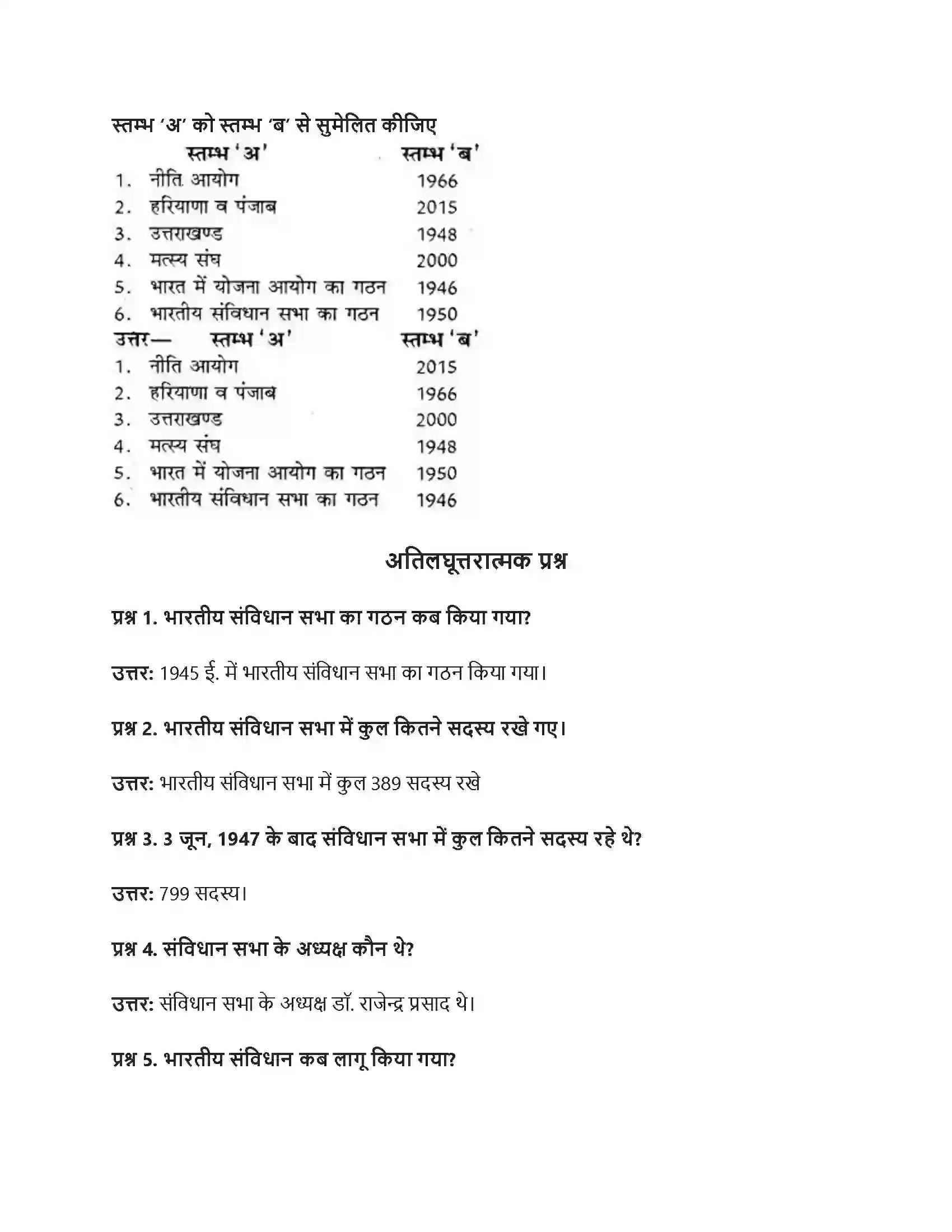 RBSE Class 8th सामाजिक विज्ञान आजादी के बाद का भारत Solution 11